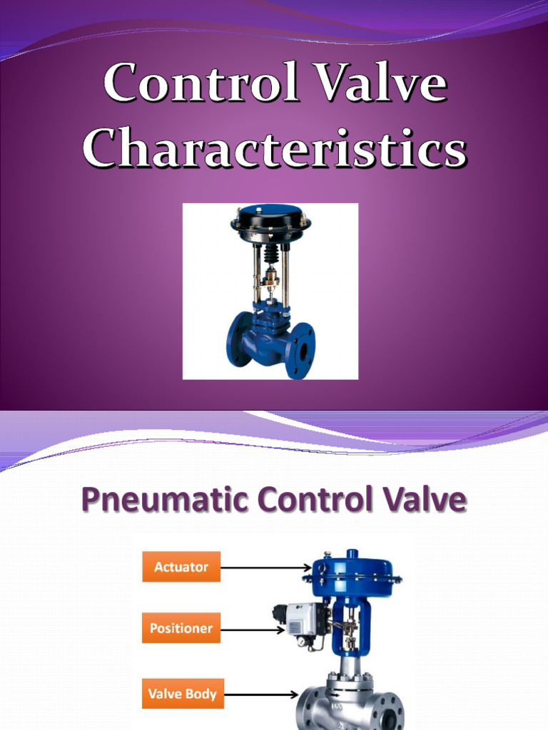 Control Valve Flow Characteristics Guide | PDF | Valve | Liquids