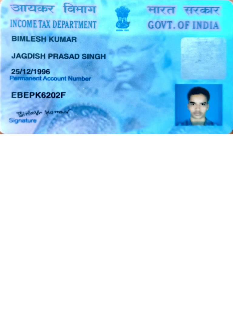 Pan Card Bimlesh | PDF