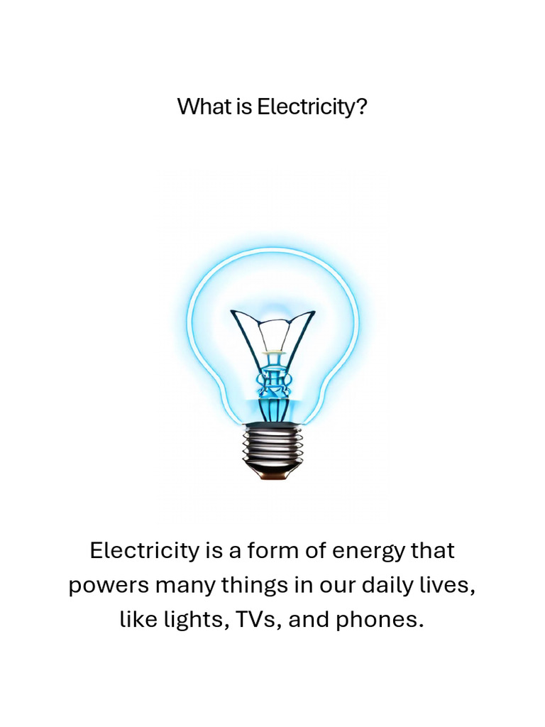 Understanding Electricity Basics | PDF
