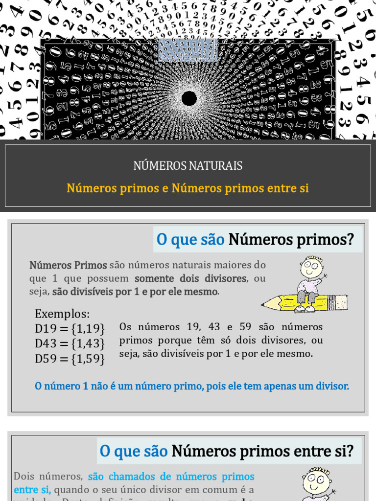 Números Primos e Primos Entre Si | PDF