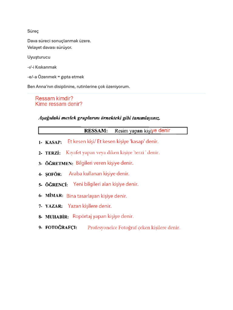 Learning Turkish Details Key Notes | PDF