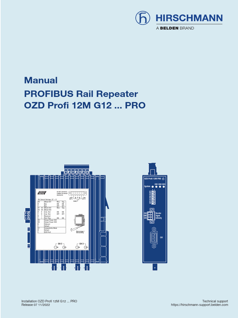 HB OZD Profi 12M G12 PRO 07 1122 en 2022-11-07 | PDF | Electromagnetic ...