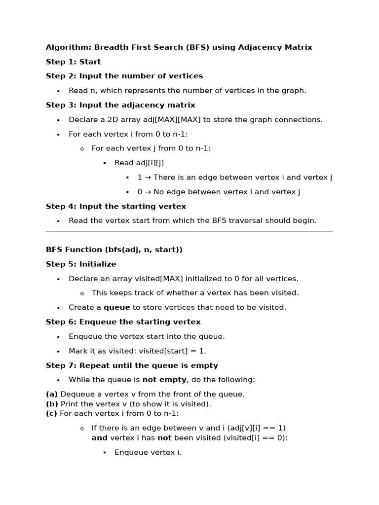 Bfs | PDF