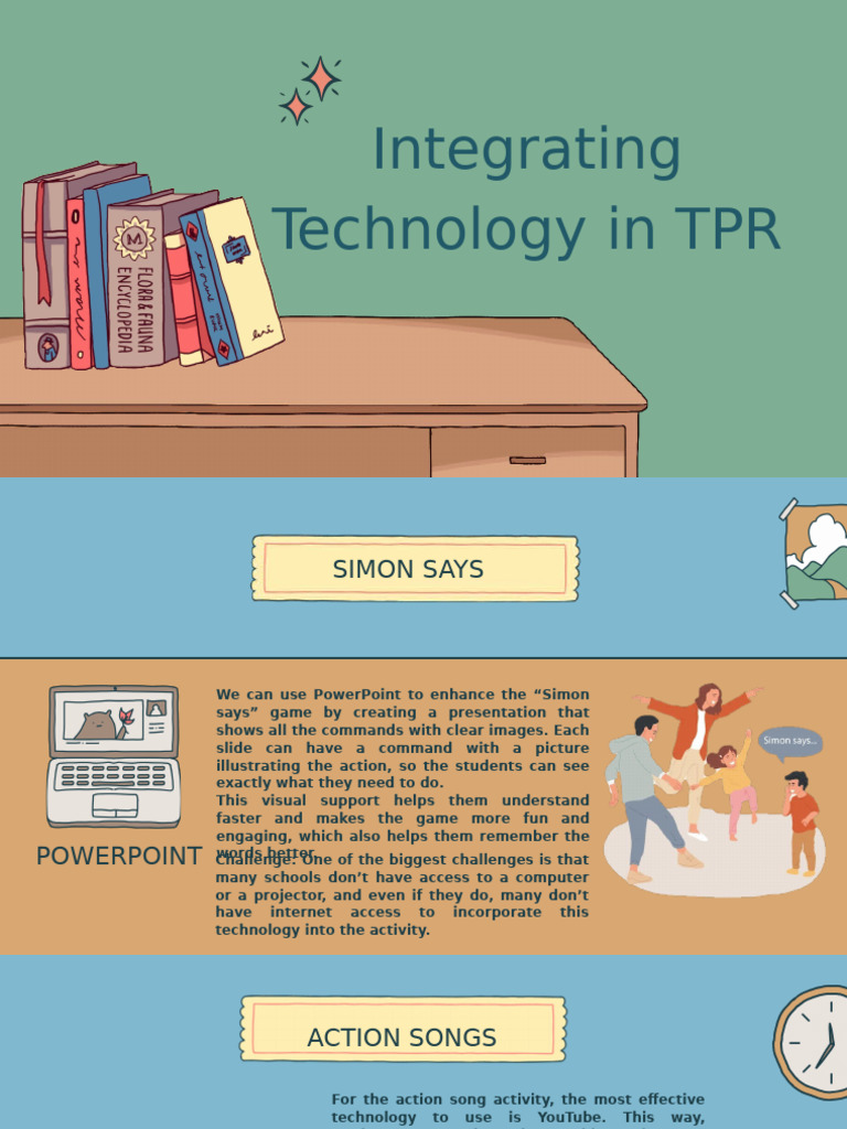 Integrating Technology in TPR | PDF