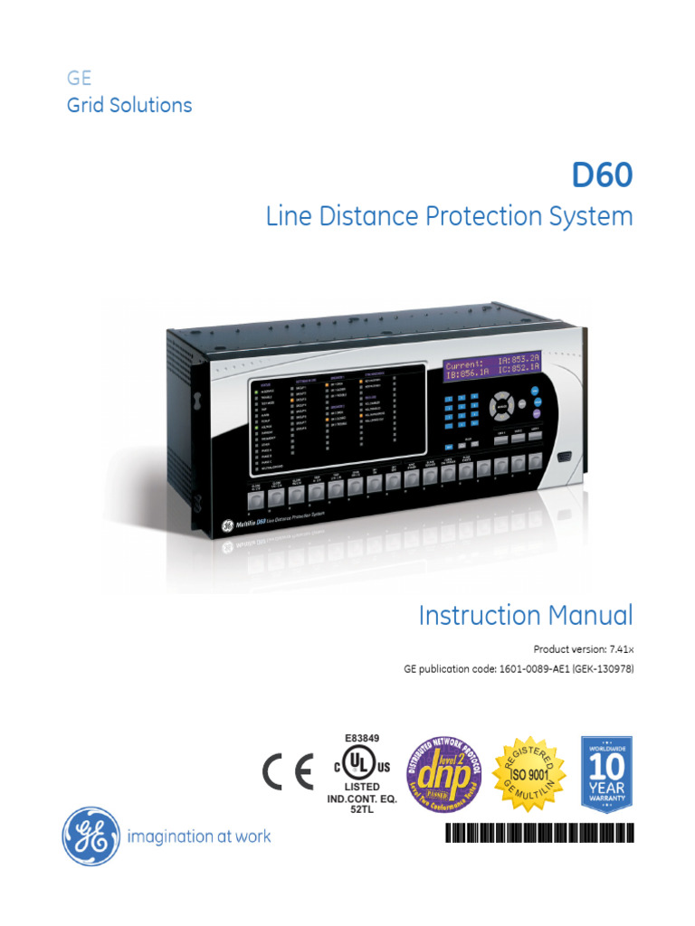 Line Distance Protection System: Grid Solutions | PDF | Computer ...