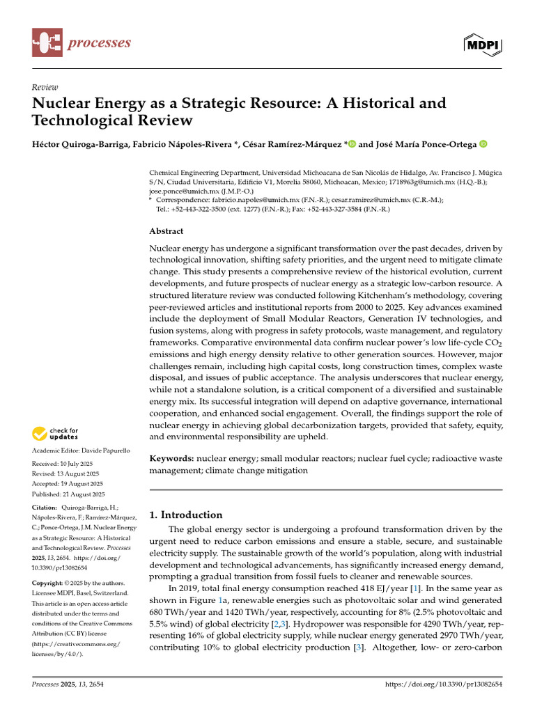 Nuclear Energy: Historical and Technological Insights | PDF | Fusion ...