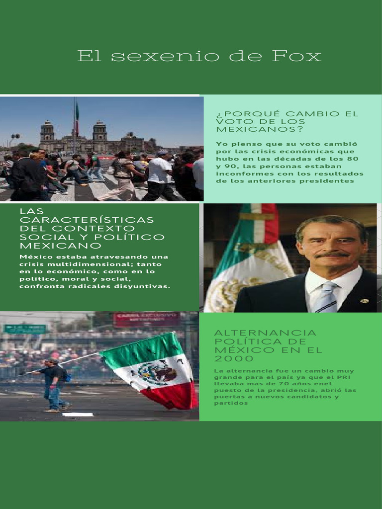 Sexenio de Fox | PDF