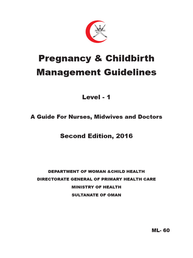 Pregnancy & Childbirth Guidelines for Care | PDF | Childbirth | Pregnancy
