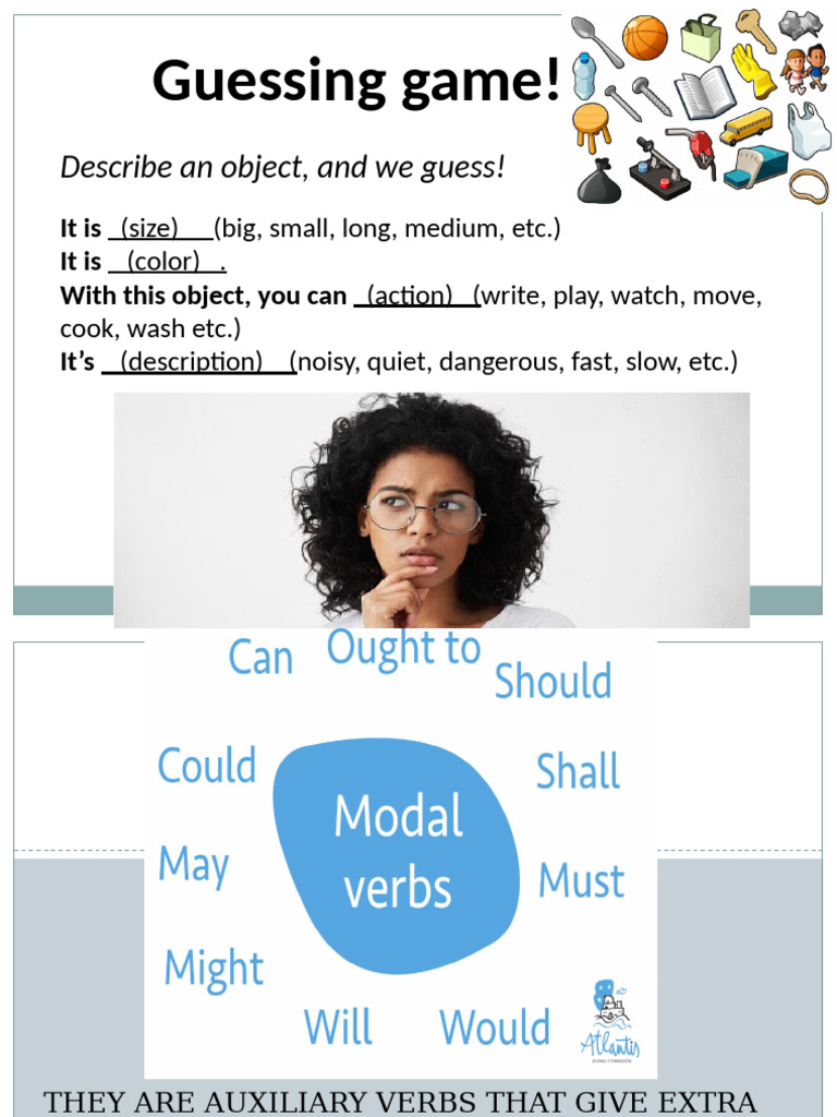 Fun Modal Verbs and Guessing Game | PDF