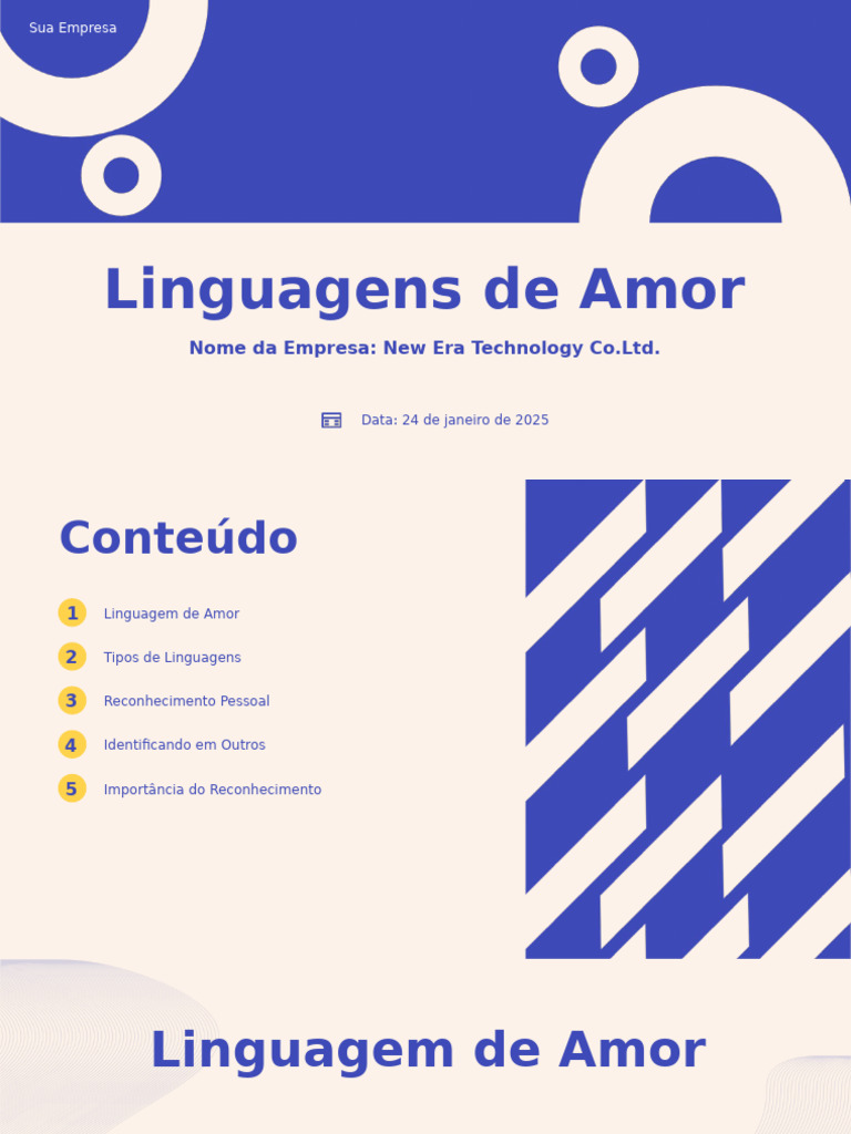 Como Reconhecer o Tipo de Linguagem de Amor (1) | PDF