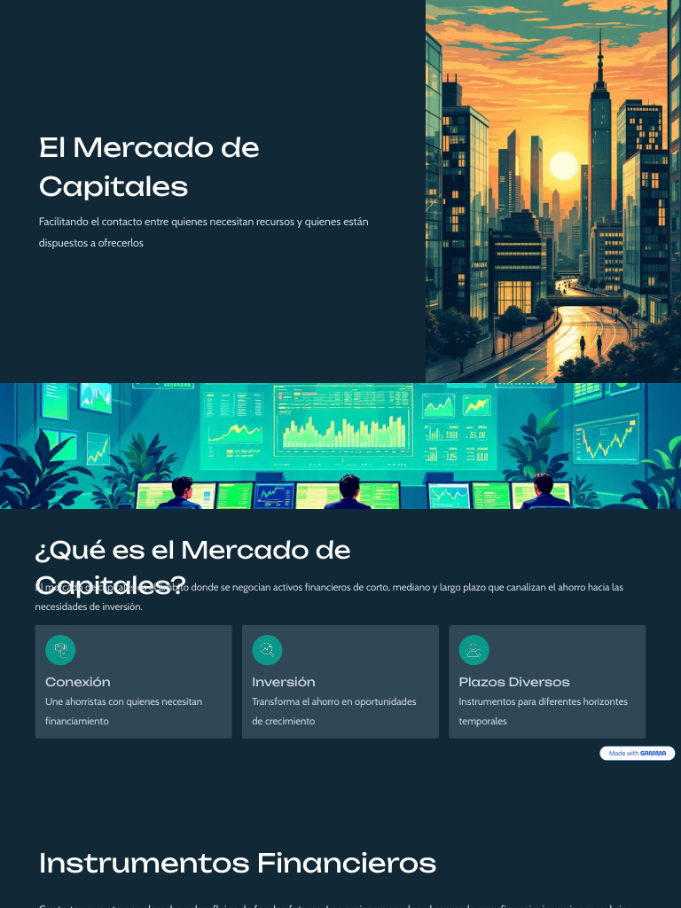 El Mercado de Capitales | PDF | Compartir (Finanzas) | Inversiones