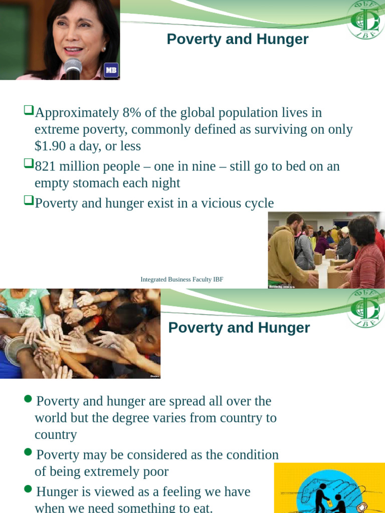 Breaking the Cycle of Poverty and Hunger | PDF