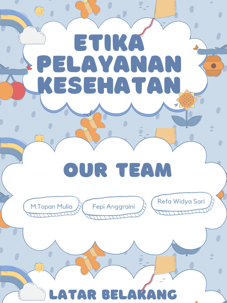 Blue and White Cute Aesthetic Group Project Presentation PDF | PDF
