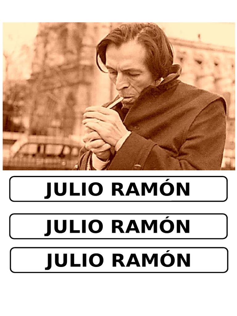 Impresion Julio Ramon | PDF
