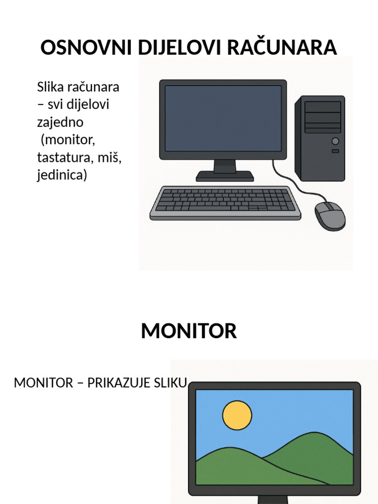 Osnovni Dijelovi Racunara | PDF