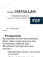 MA'IYATULLAH