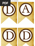 Fathers Day Banner