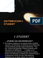 Distribucion T de Estudent