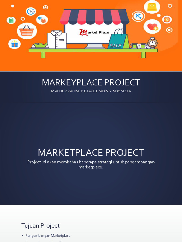 Strategi Pengembangan Marketplace | PDF