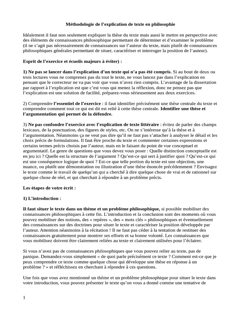 Méthodologie d'explication en philosophie | PDF | A priori et a posteriori