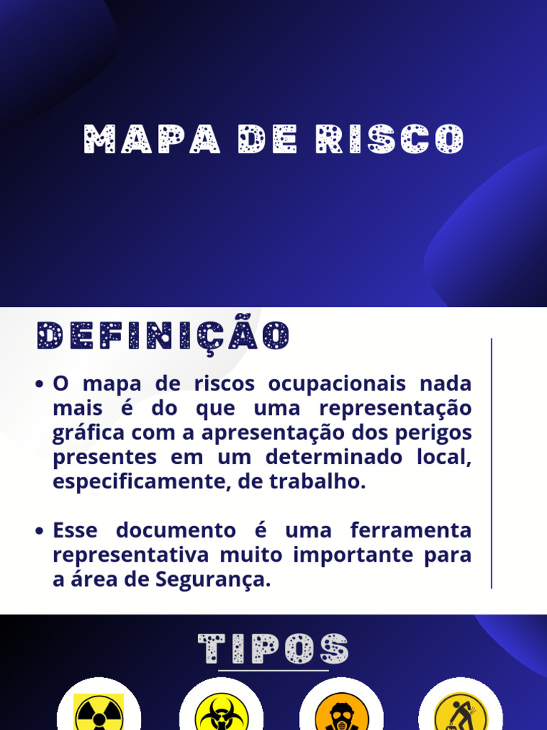 Mapa de Riscos Ocupacionais e Prevenção | PDF
