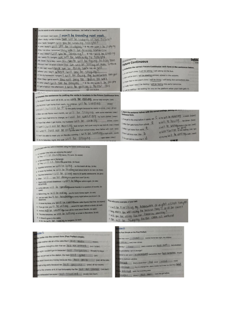 Examen Del Segundo Parcial INGLES | PDF