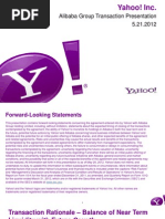 Download Alibaba Yahoo Transaction Presentation Final by DigitalMediaWire SN94262237 doc pdf