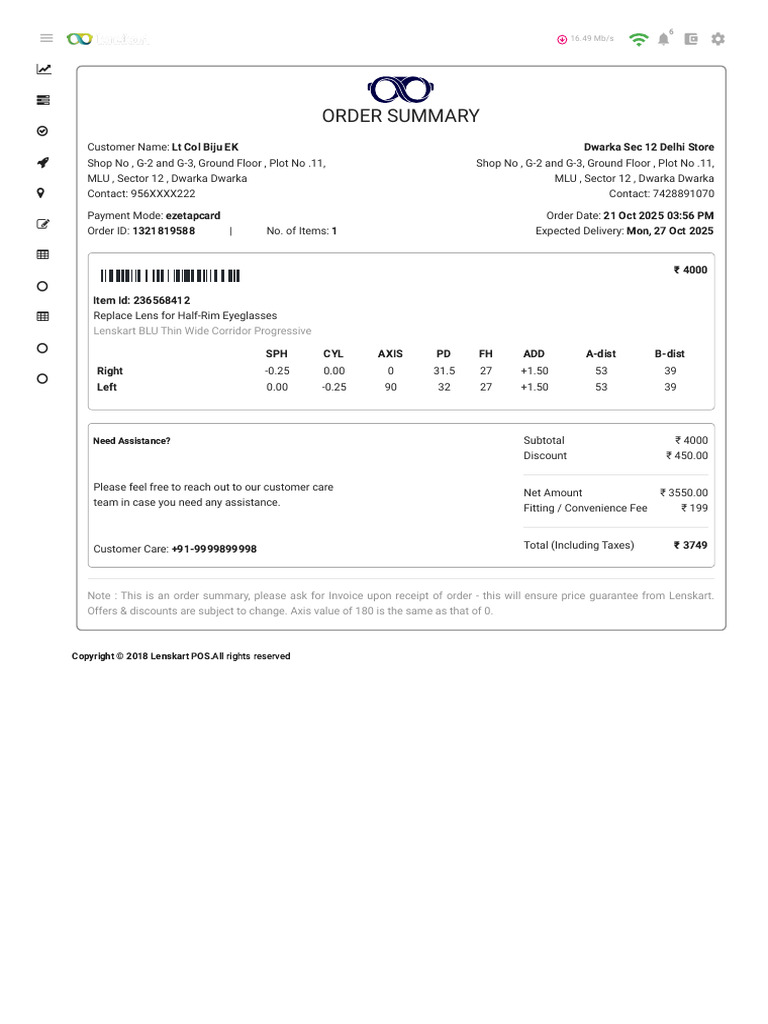 Order Summary | PDF | Payments | Market (Economics)