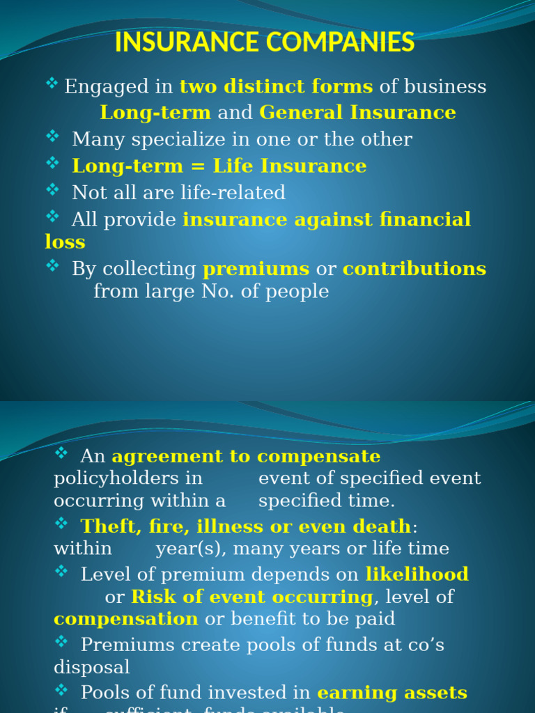 Understanding Insurance Types and Risks | PDF | Insurance | Risk