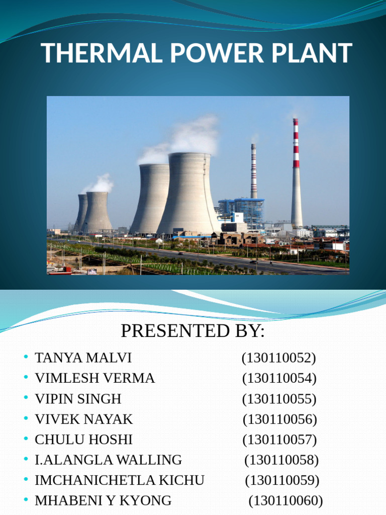Overview of Thermal Power Plants | PDF | Boiler | Power Station