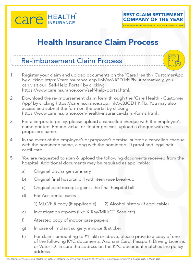 Claims Procedure | PDF