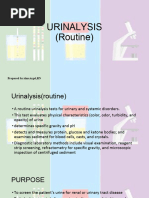 Normal Urine Routine Examination Report | PDF | Urine | Kidney