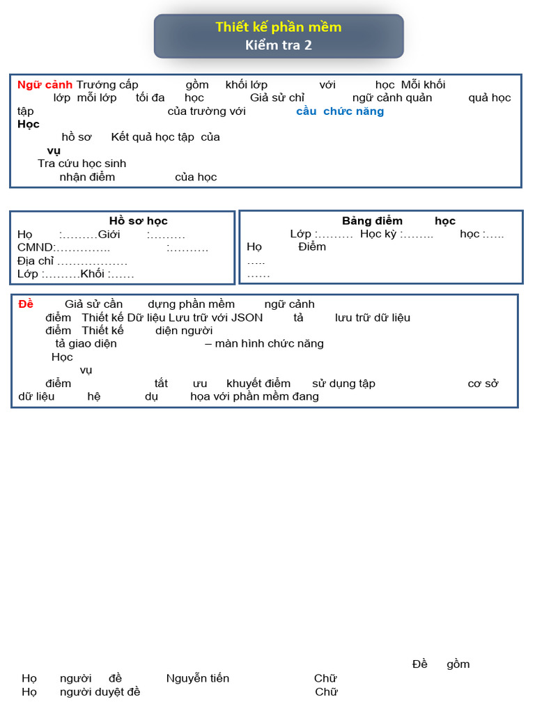 TKPM Kiem Tra 2 | PDF