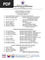 DEPED NCR Officials Directory | PDF