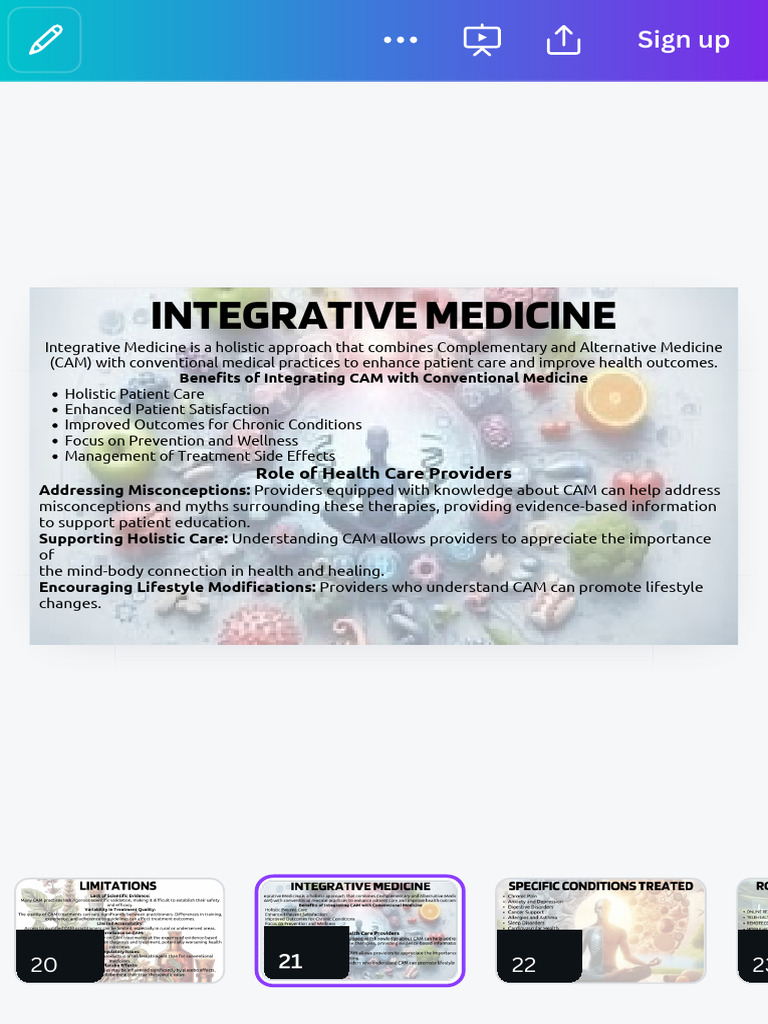 Complementary and Alternative Medicine - Presentation | PDF