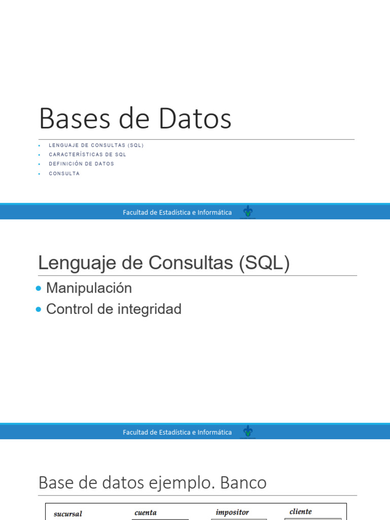 Funciones SQL en Bases de Datos | PDF | SQL | Gestión de datos