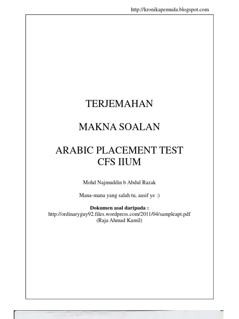 Terjemahan Apt Pdf