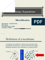 Membrane Separations Explained: Microfiltration, Materials, and Fouling Reduction