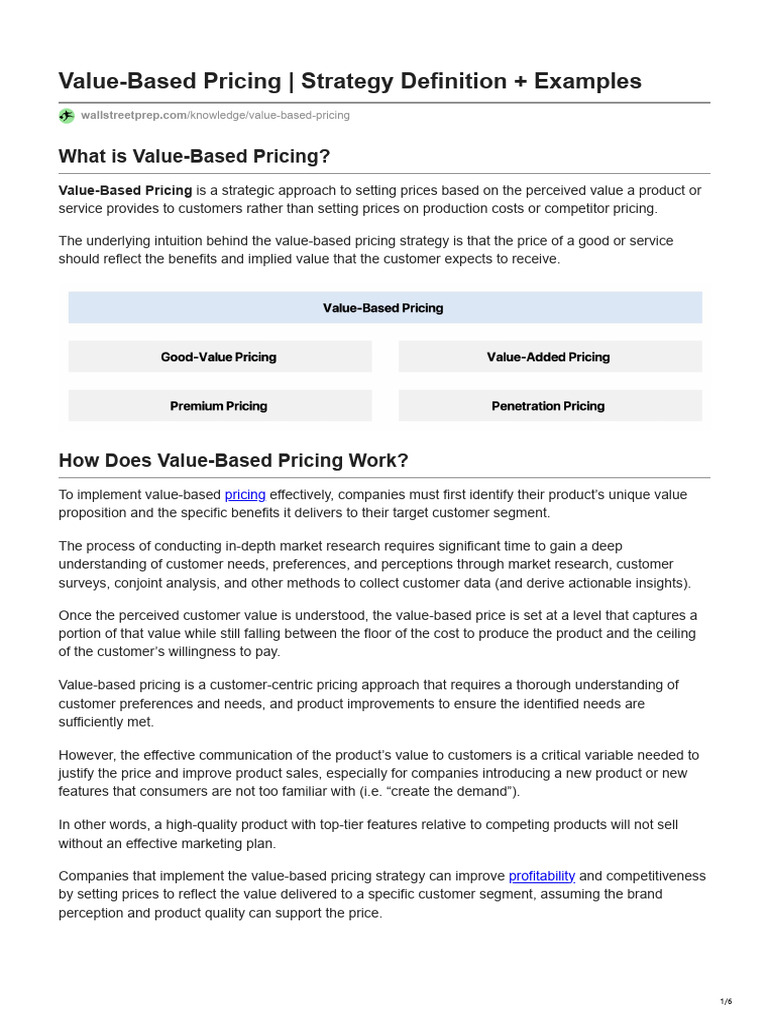 Apple’s Value-Based Pricing Strategy | PDF | Pricing | Marketing