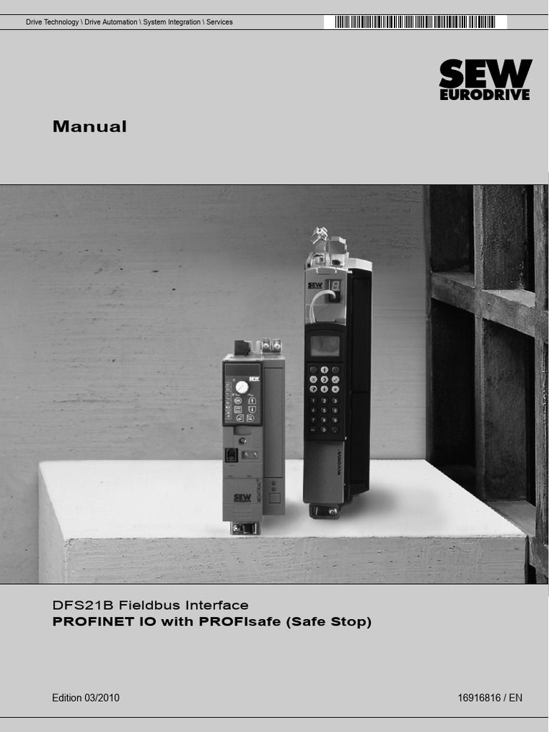 Feldbusschnittstelle DFS21B PROFINET IO Mit PROFIsafe | PDF | Power ...
