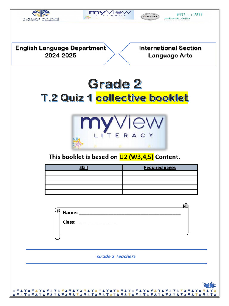 Grade 2 Language Arts Workbook | PDF | Phonics | Zoology