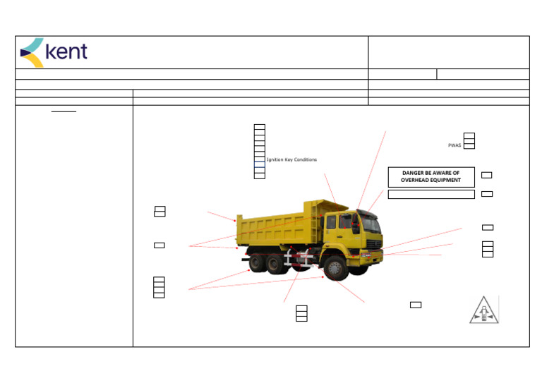 Monthly Dump Truck Inspection Checklist | PDF | Truck | Wheeled Vehicles