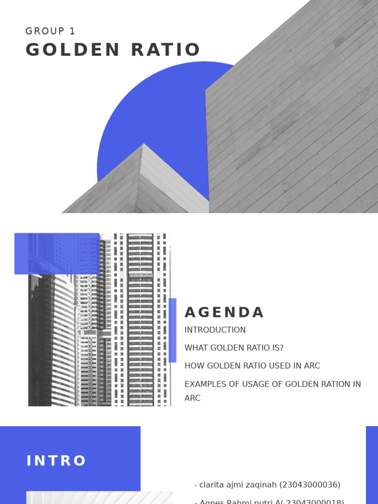 Golden Ratio in Architecture Explained | PDF | Ratio | Pyramid