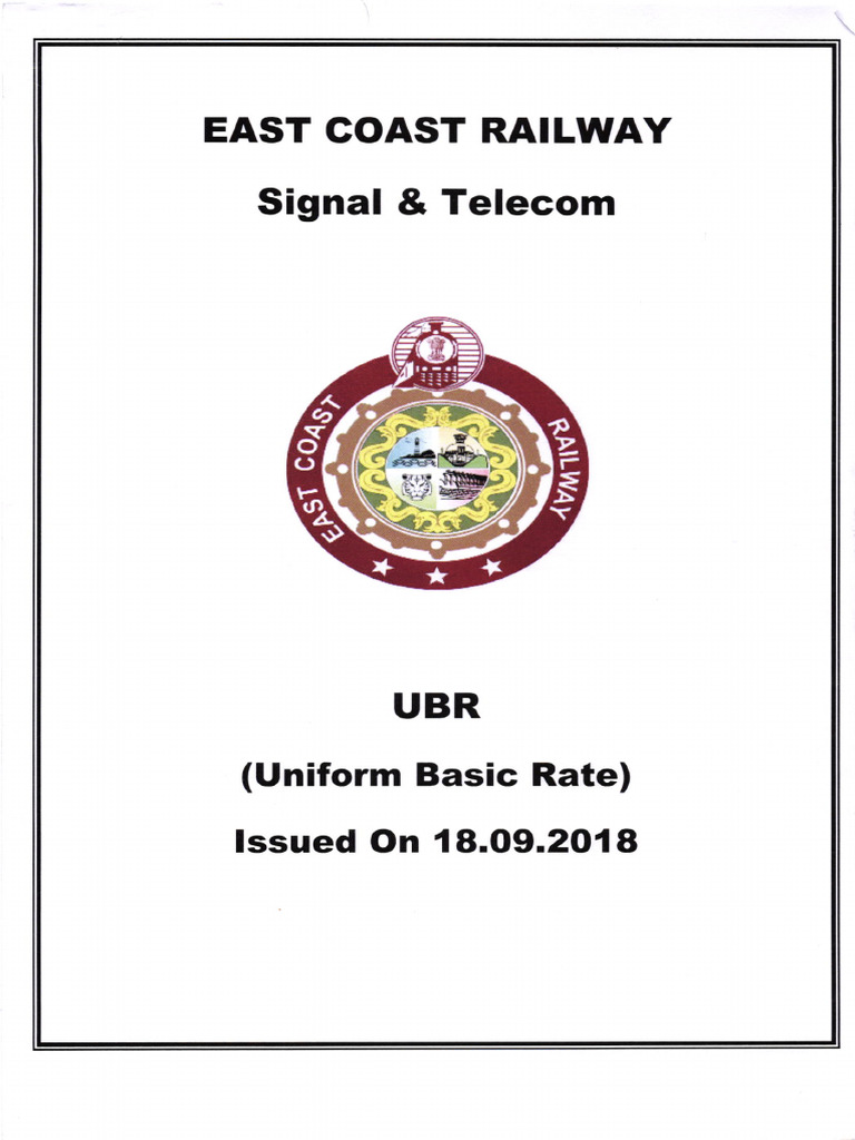 East Coast Railway Uniform Basic Rates | PDF | Electrical Wiring | Wire