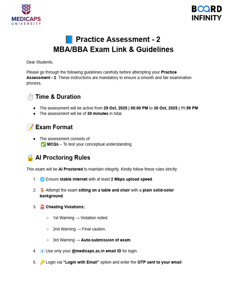 Practice Assessment 2 Guidelines | PDF