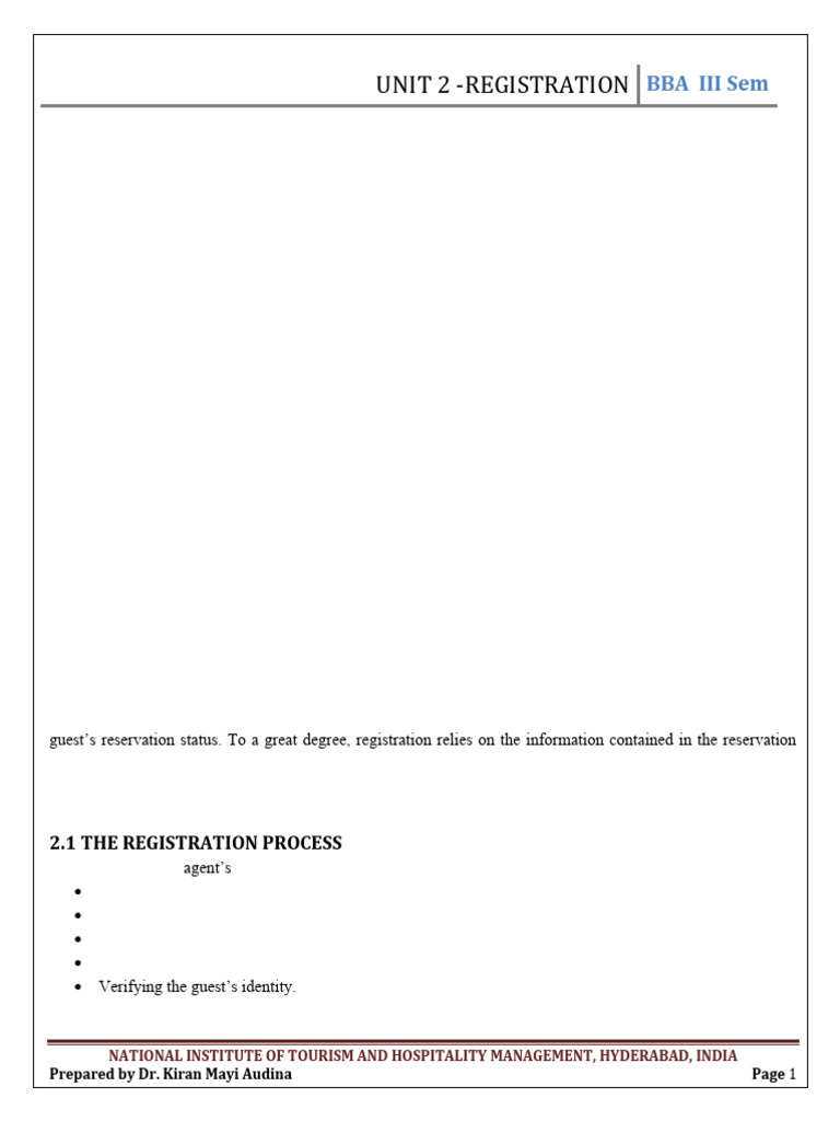 UNIT 2 - Registration | PDF | Cheque | Identity Document