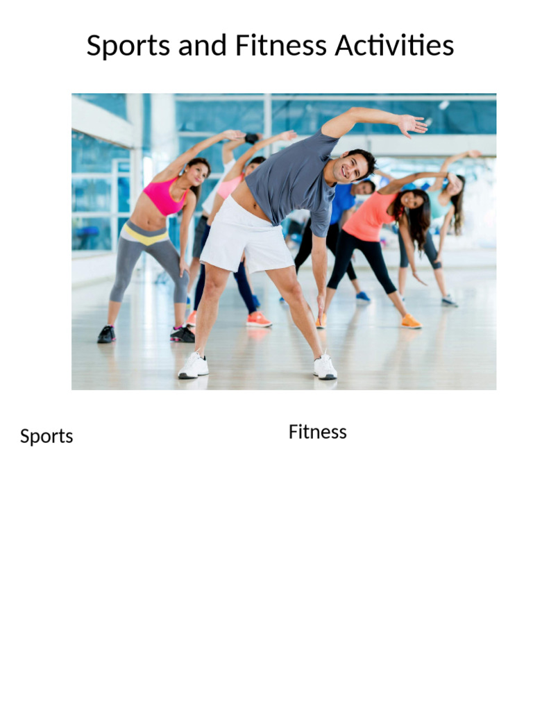 Sports and Fitness Activities | PDF