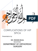 Complications of Hip Spica 10-12-11