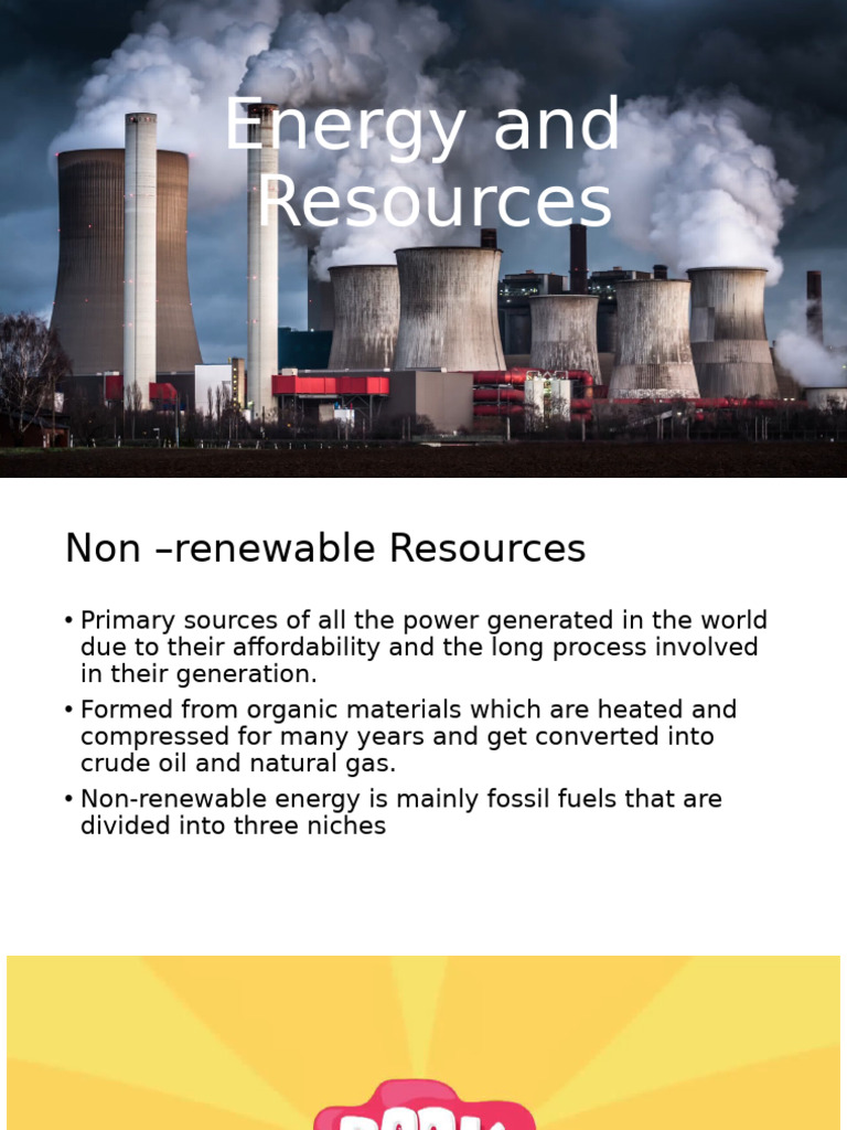 Advantages and Disadvantages of Energies | PDF | Renewable Energy ...