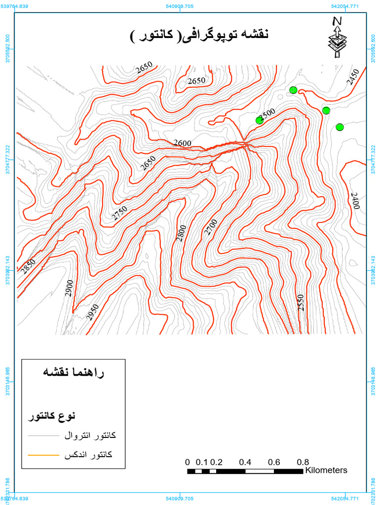 Contour Map | PDF
